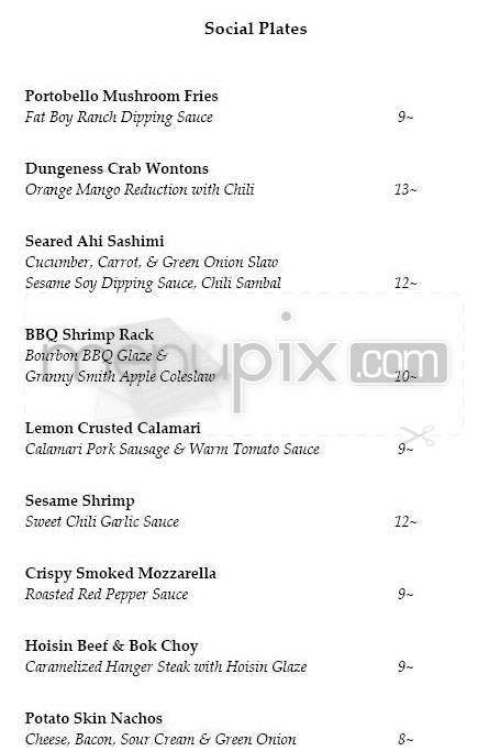 Sauce - Brodheadsville, PA menu_pic