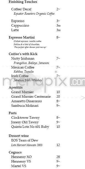Sauce - Brodheadsville, PA menu_pic