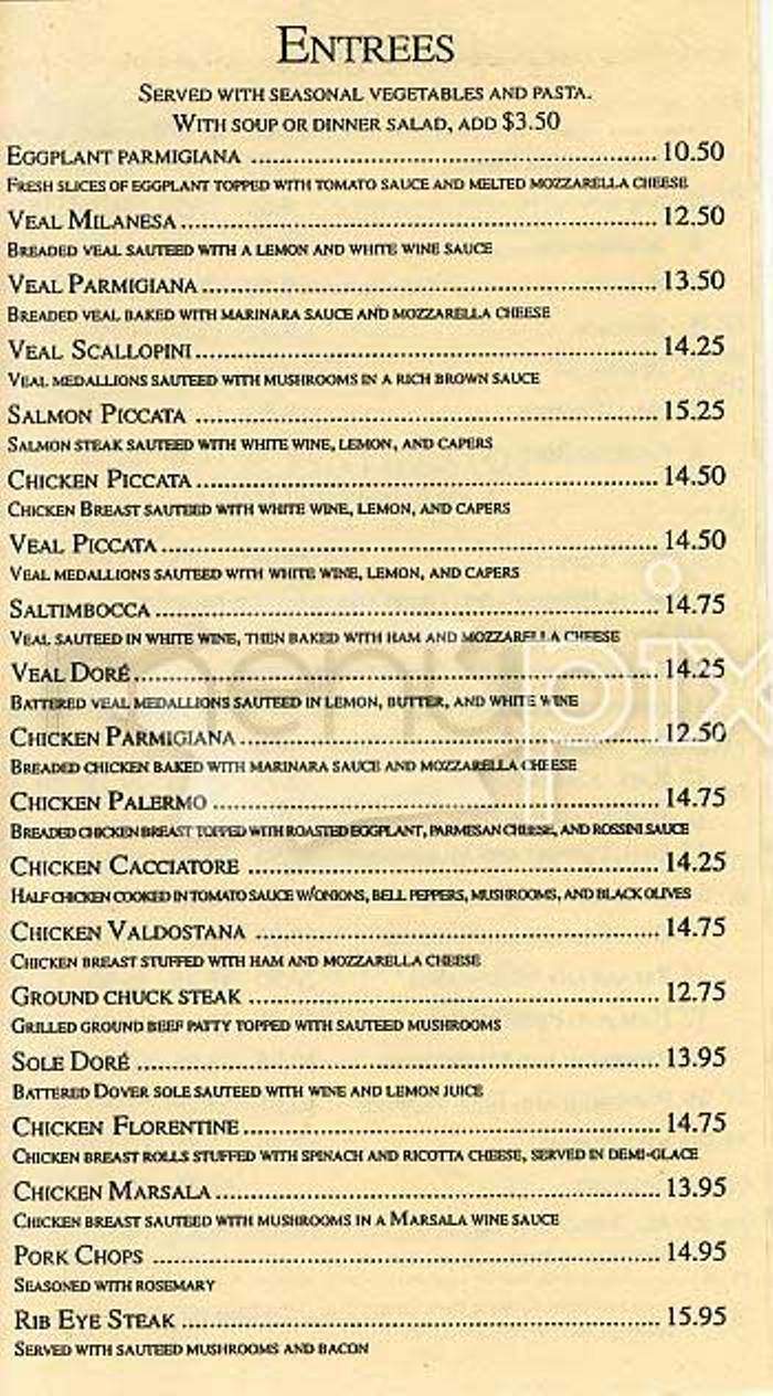 The Sausage Factory - San Francisco, CA menu_pic