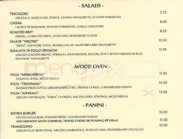 Scala's Bistro - San Francisco, CA menu_pic