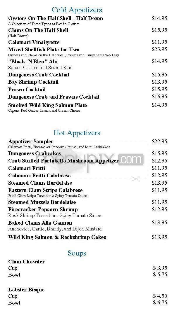Scoma's - San Francisco, CA menu_pic