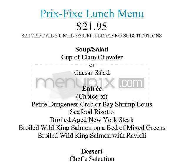 Scoma's - San Francisco, CA menu_pic