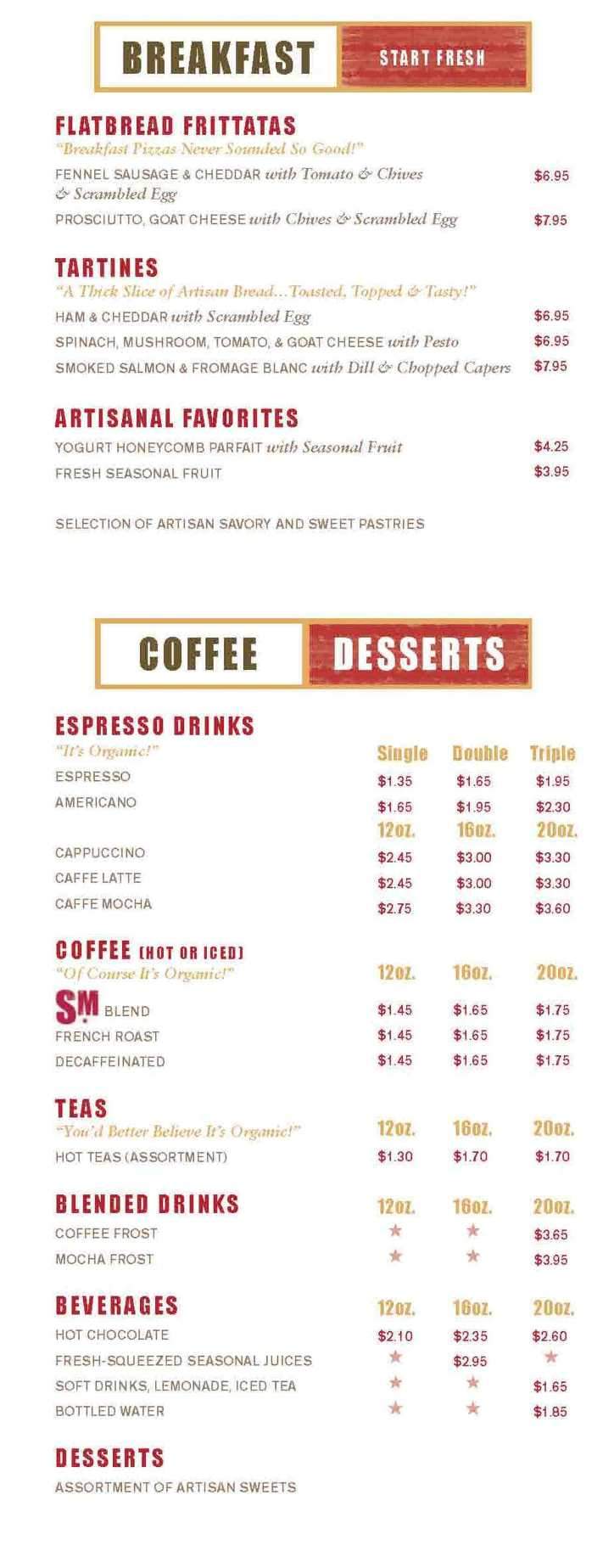 Sellers Markets - San Francisco, CA menu_pic