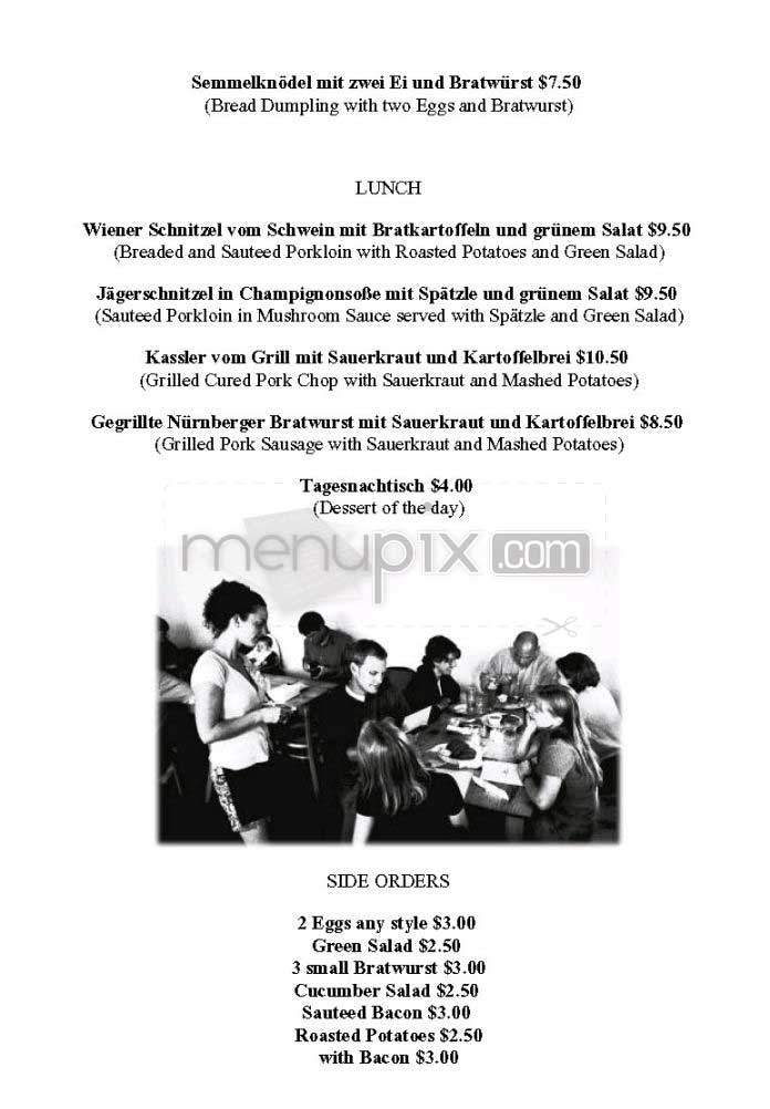 Suppenkueche - San Francisco, CA menu_pic