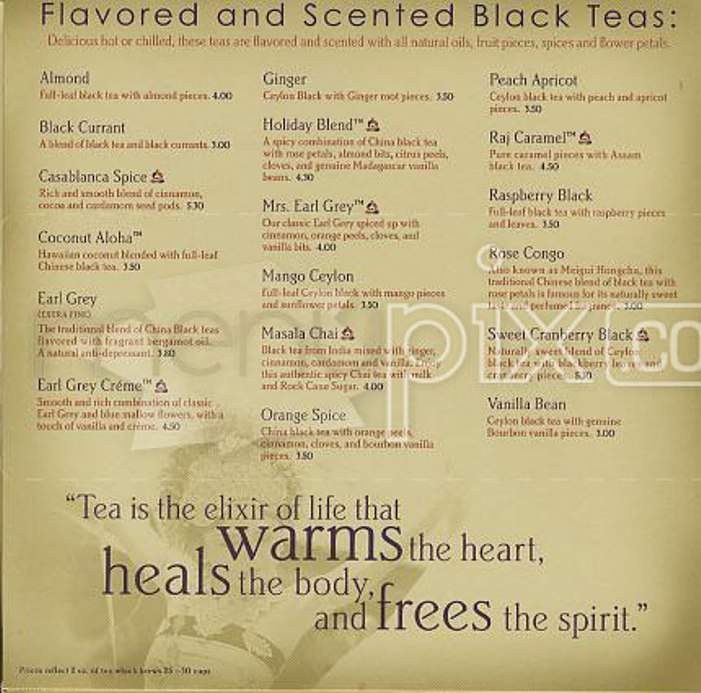 /380350795/Teavana-Menu-Roseville-CA - Roseville, CA