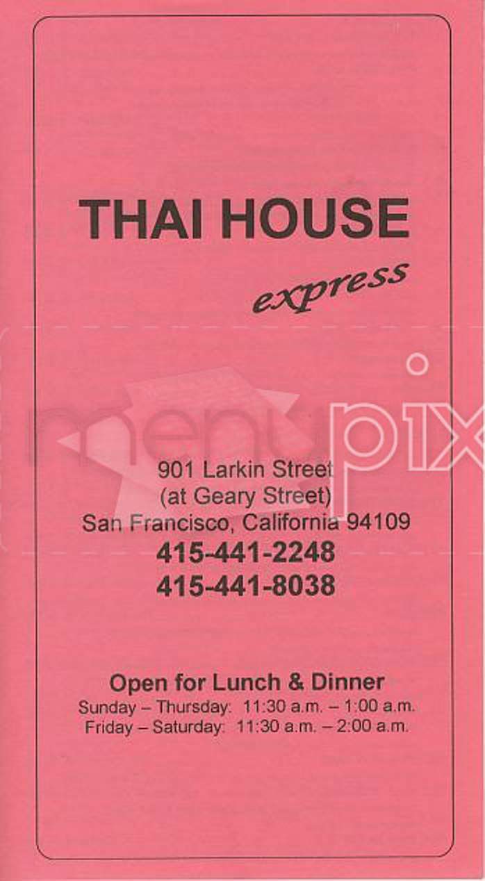 /101259/Thai-House-Express-San-Francisco-CA - San Francisco, CA