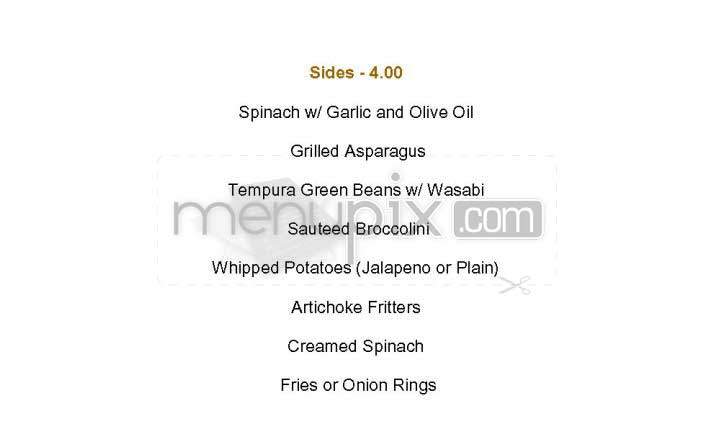The Cosmopolitan - San Francisco, CA menu_pic