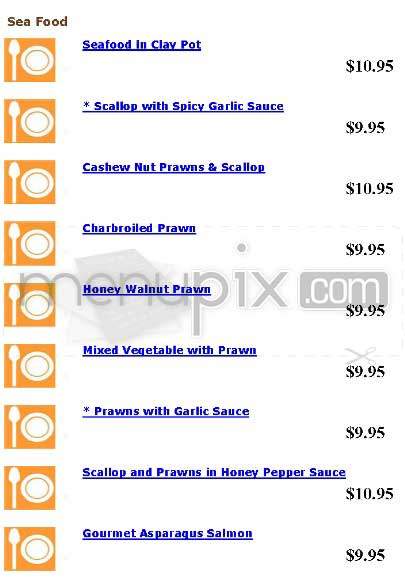 The Window Restaurant - San Francisco, CA menu_pic