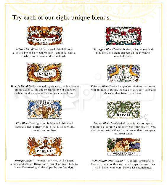 Torrefazione Italia - San Francisco, CA menu_pic