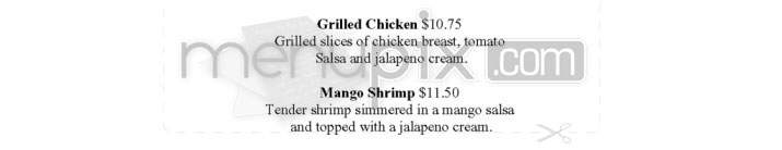 Wipeout Bar & Grill - San Francisco, CA menu_pic