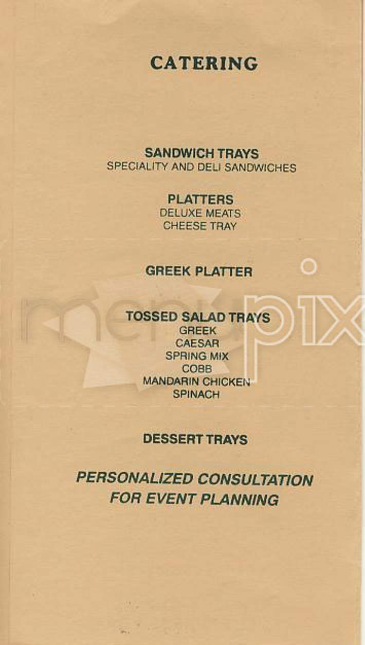 Working Girls' Cafe - San Francisco, CA menu_pic