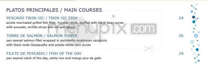 Zazil - San Francisco, CA menu_pic