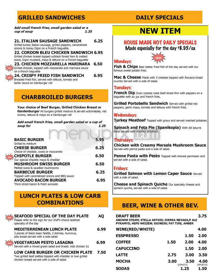 Zebulon - San Francisco, CA menu_pic