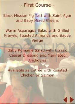 Les Amis - San Francisco, CA menu_pic