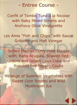 Les Amis - San Francisco, CA menu_pic