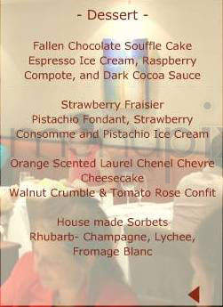 Les Amis - San Francisco, CA menu_pic