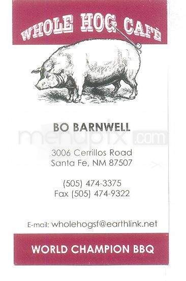 /3103015/Whole-Hog-Cafe-Co-Santa-Fe-NM - Santa Fe, NM