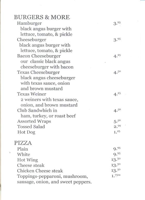 Dante's Deli & Beverage - Childs, PA menu_pic