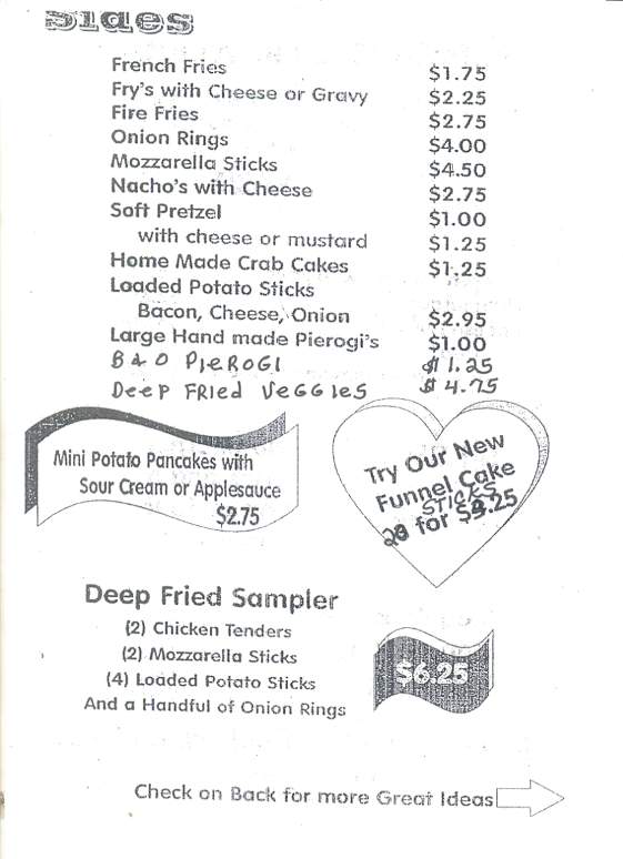 Marcello's - Archbald, PA menu_pic