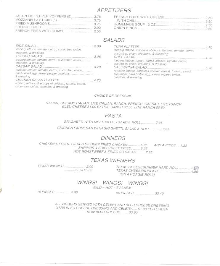 Dee Jay's Hoagie Shop - Scranton, PA menu_pic