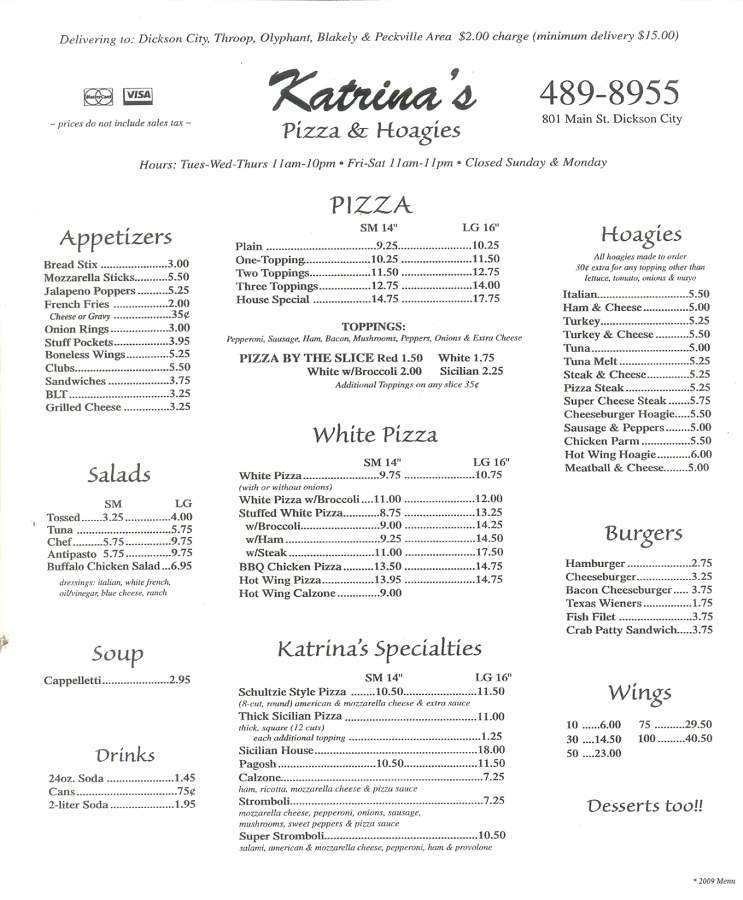 /3812435/Katrinas-Pizza-and-Hoagie-Dickson-City-PA - Dickson City, PA