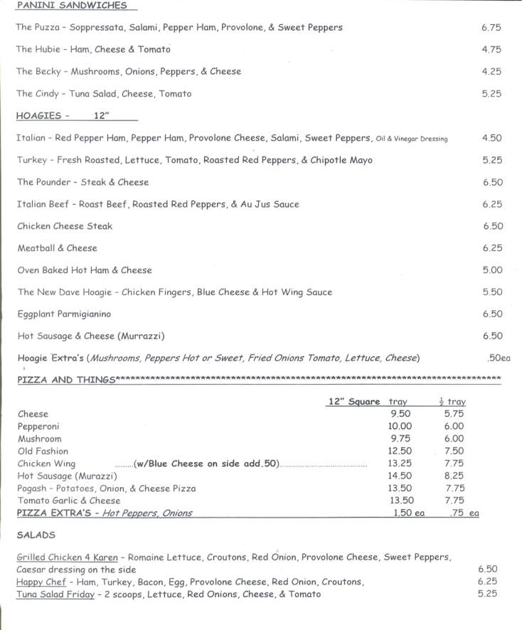 Cater Two U - Scranton, PA menu_pic
