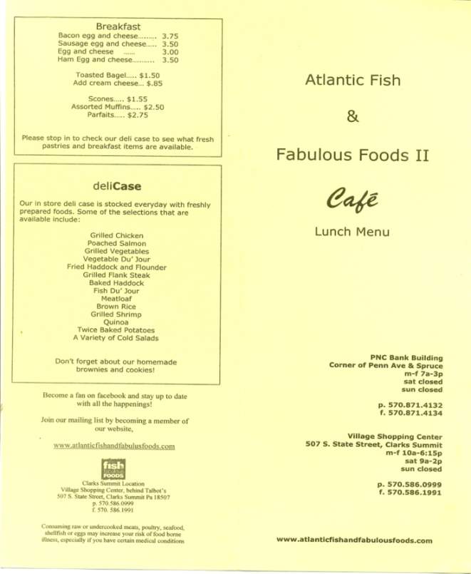 /380011639/Atlantic-Fish-and-Fabulous-Foods-II-Cafe-Clarks-Summit-PA - Clarks Summit, PA