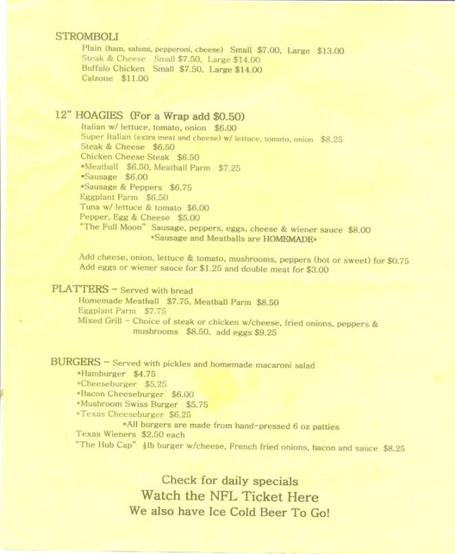 Gold Crown Pizza - Dunmore, PA menu_pic