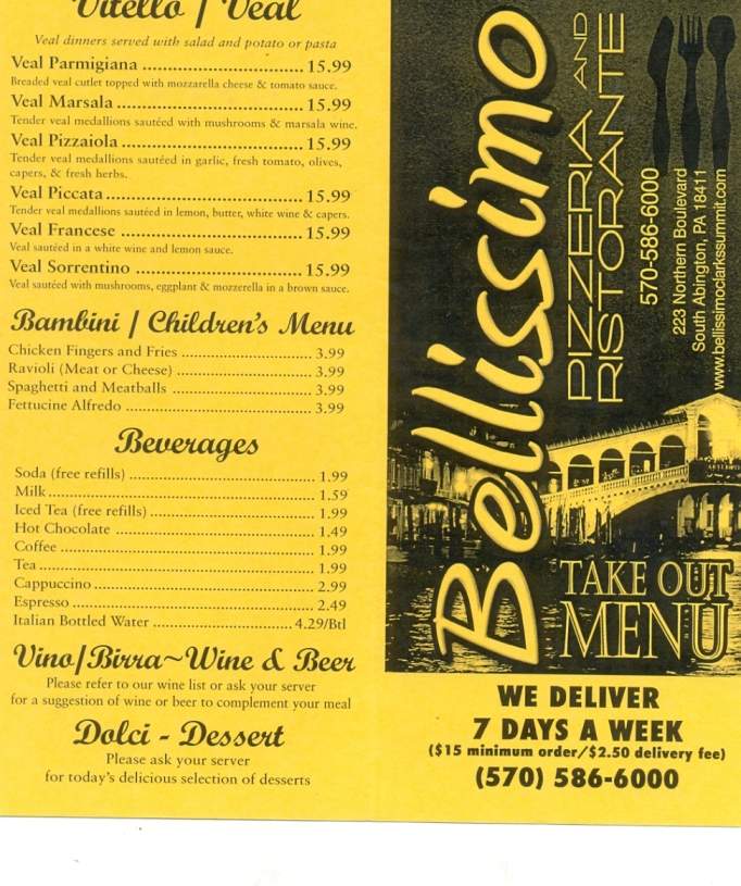 /380011576/Bellissimo-Pizzeria-and-Ristorante-Abington-PA - Abington, PA