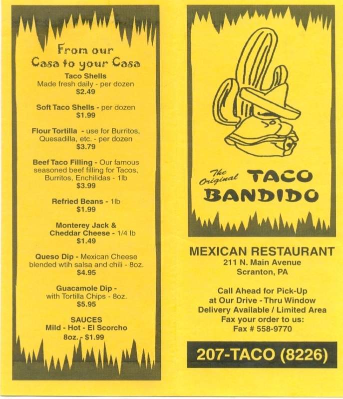 /3824028/Taco-Bandido-Mexican-Restaurant-Scranton-PA - Scranton, PA