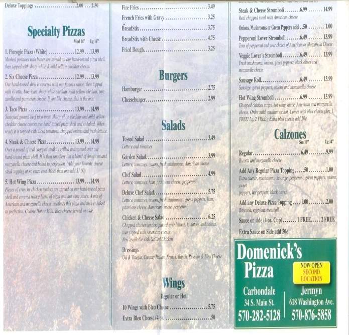 /3806840/Domenick-Pizza-and-Hoagies-Jermyn-PA - Jermyn, PA