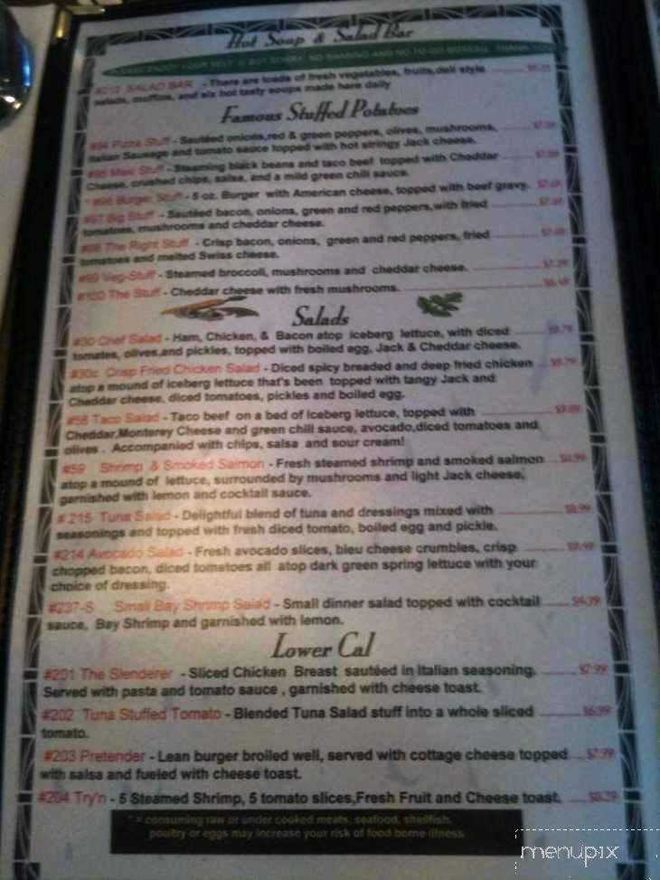 Sterling's Famous Steak Seafod - Richland, WA menu_pic