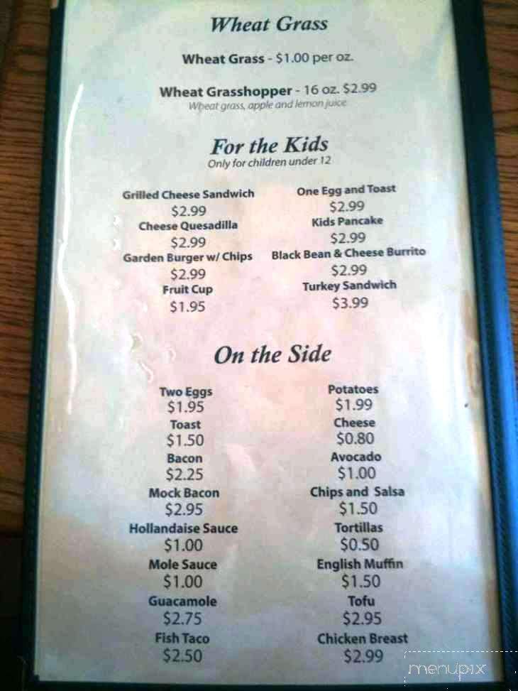 Swami's Cafe - La Mesa, CA menu_pic