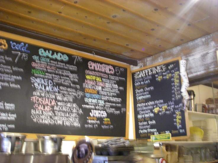 Syd's Bagelry & Espresso - Tahoe City, CA menu_pic