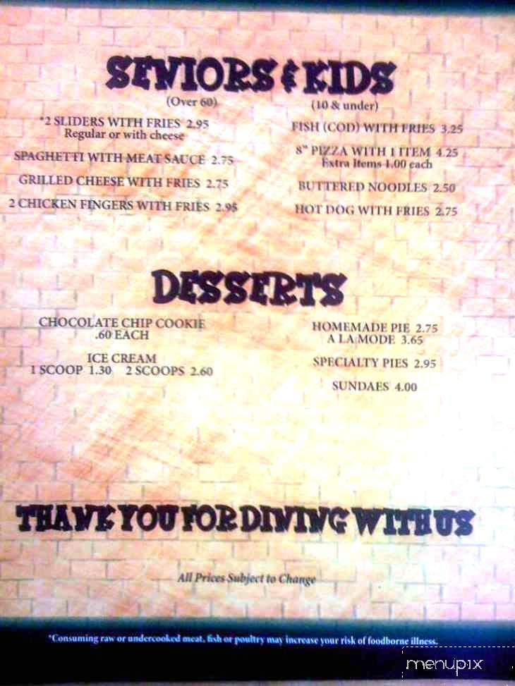 This Old House Pizza - Cheboygan, MI menu_pic