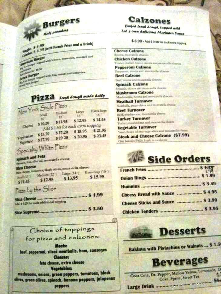 Tut's Place - Tuscaloosa, AL menu_pic