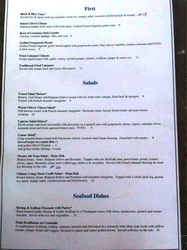 The Kitchen at the Creek - Evergreen, CO menu_pic