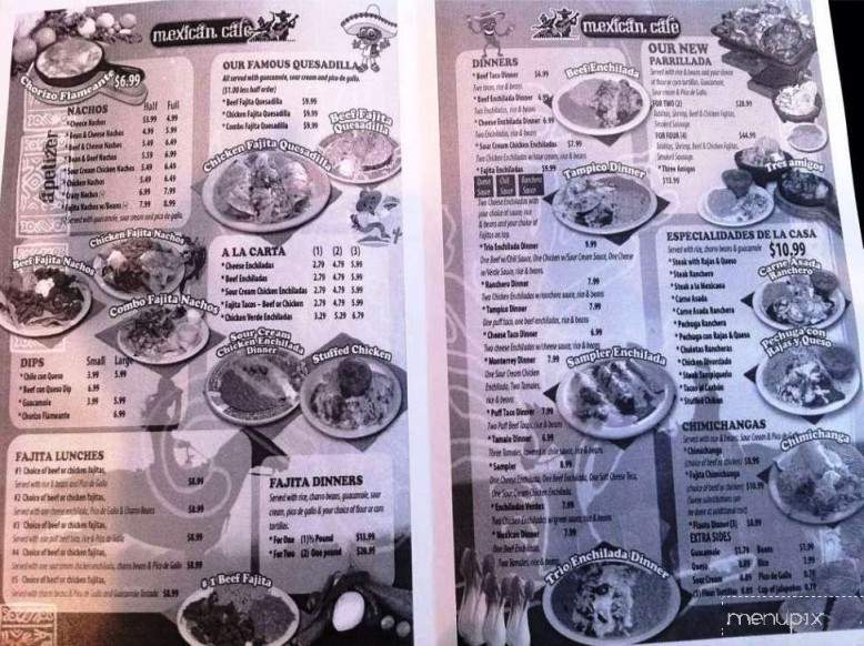 Tio Tony's - Midlothian, TX menu_pic