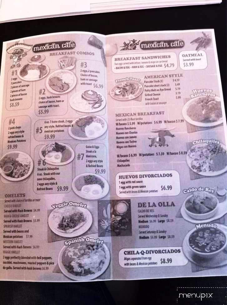 Tio Tony's - Midlothian, TX menu_pic