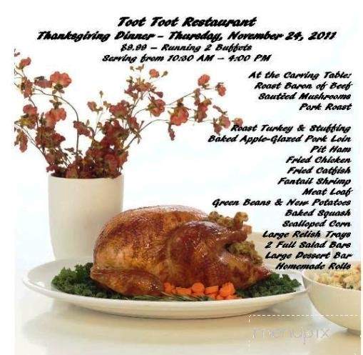 Toot Toot - Bethany, MO menu_pic