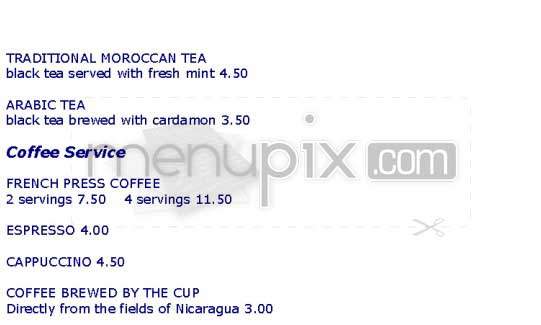 100 King - Alexandria, VA menu_pic