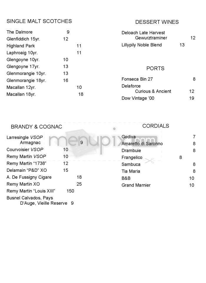 15 Ria - Washington, DC menu_pic