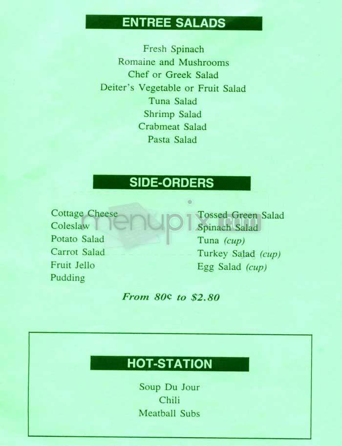 American Deli - Washington, DC menu_pic