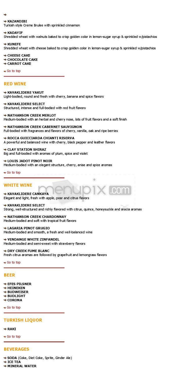 Atilla's - Arlington, VA menu_pic