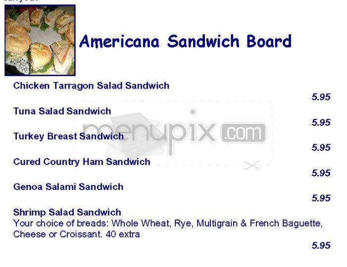 Baja Grille - Washington, DC menu_pic