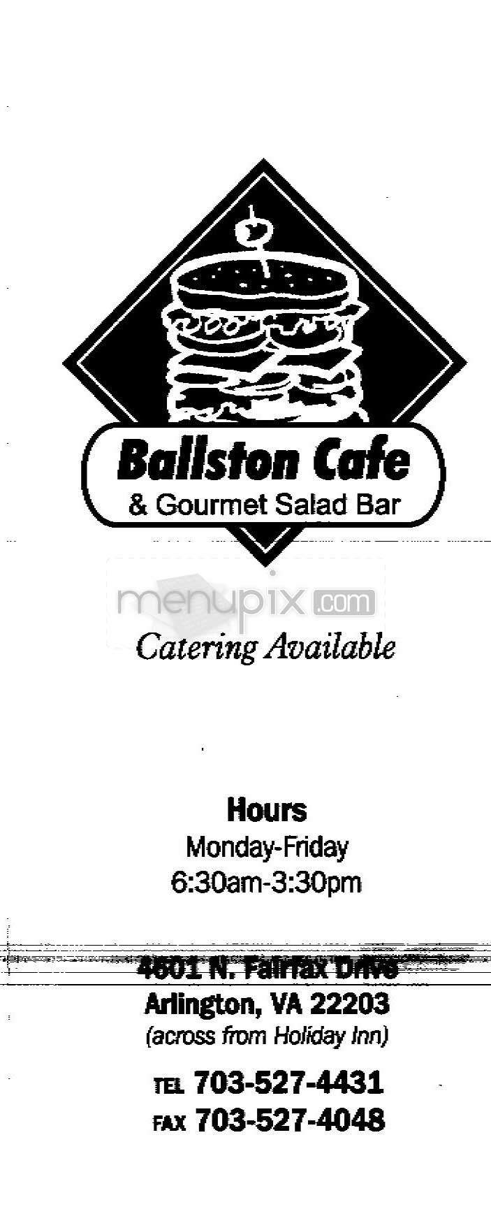 /502887/Ballston-Cafe-Arlington-VA - Arlington, VA