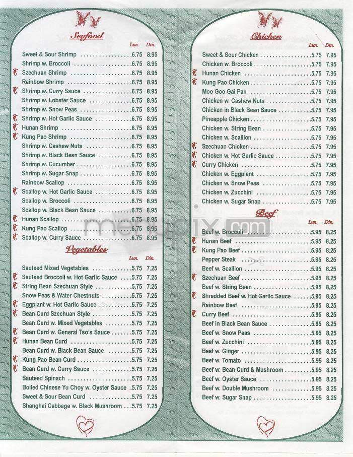 Becky's Cafe - Joshua, TX menu_pic