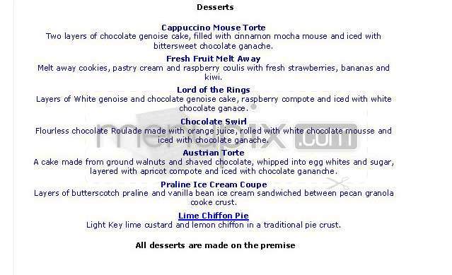 Bilbo Baggins - Alexandria, VA menu_pic