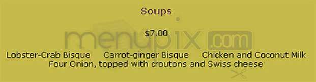 Bistro Asiatique - Bethesda, MD menu_pic