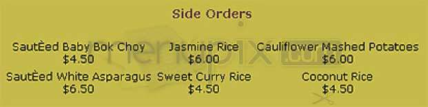 Bistro Asiatique - Bethesda, MD menu_pic